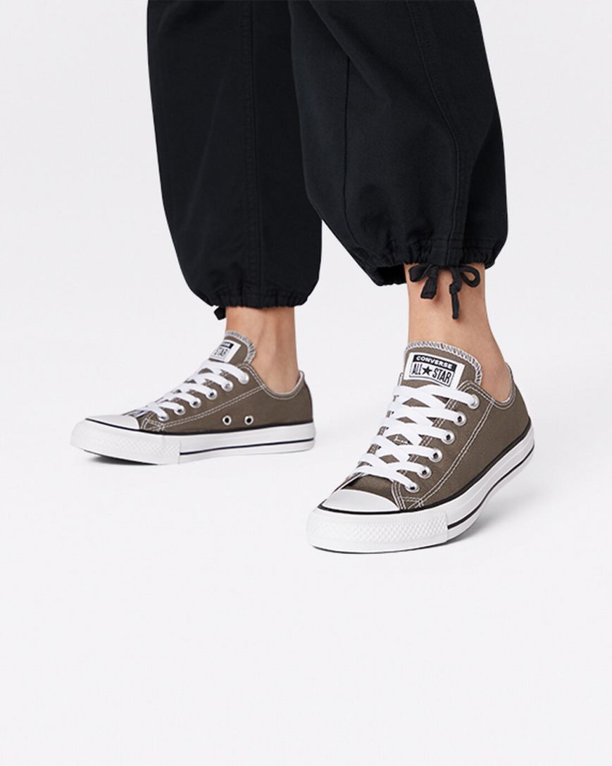 Men's Converse Chuck Taylor All Star Classic Low Top Shoes Deep Grey | AU 3E465G